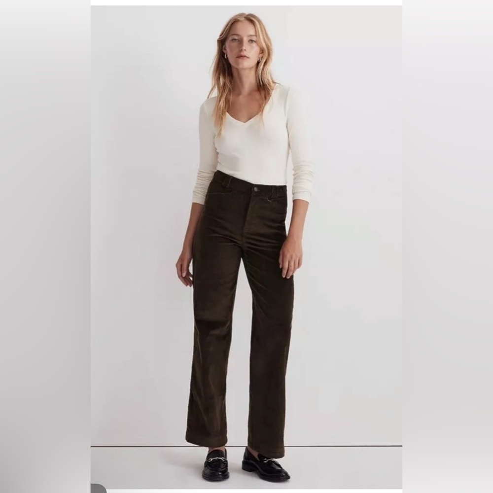 Madewell Emmett wide-leg pants